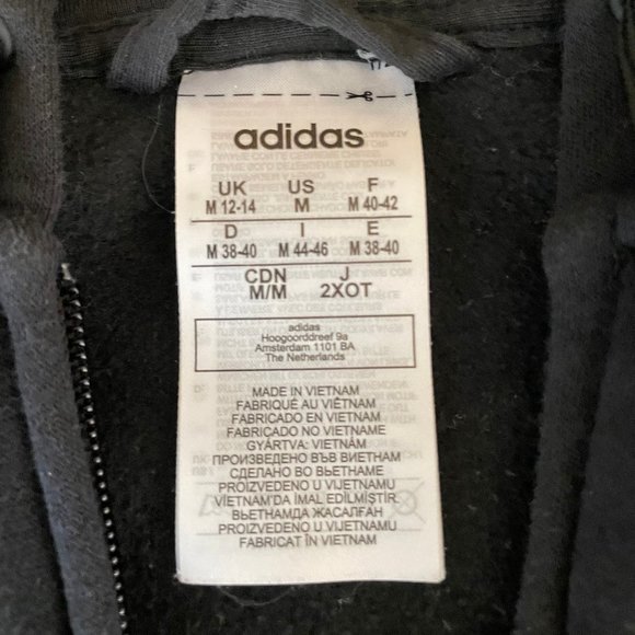 COPY - Adidas Full-zip Hoodie Sweatshirt - Picture 3 of 4